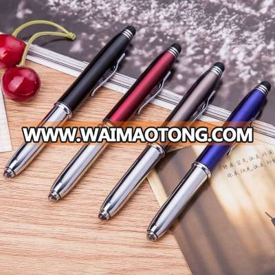 promotional metal stylus pen with LED light