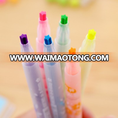 stamp star marker pen